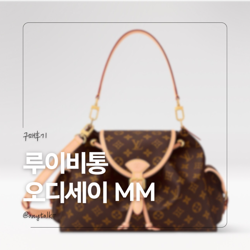 일상 - 루이비통 오디세이 MM 사이즈 구매 후기, 휘뚜루 마뚜루 가방 추천