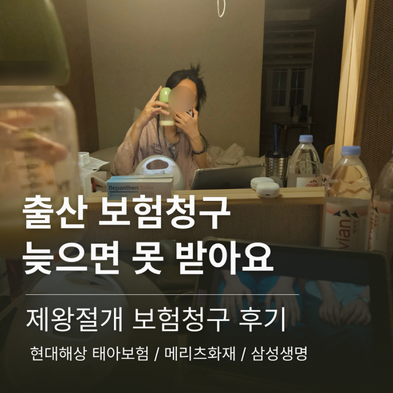 제왕절개 보험청구 방법 총정리 | 보험사 3곳에서 실제 41만원 받은 후기 (+청구서류)