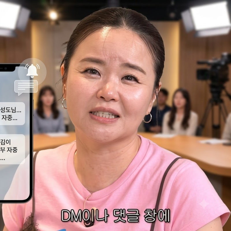 개그우먼 김효진 남편 목사 전향 비하인드, "사모님 소리 듣게 해준대서 결혼했는데..." 눈물 ....