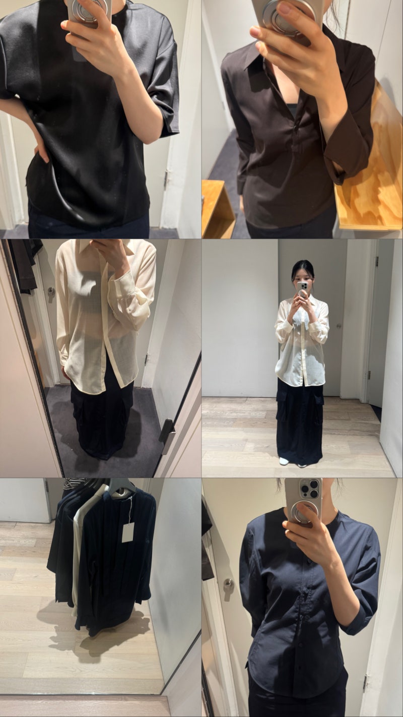 COS _ 블라우스 탐방