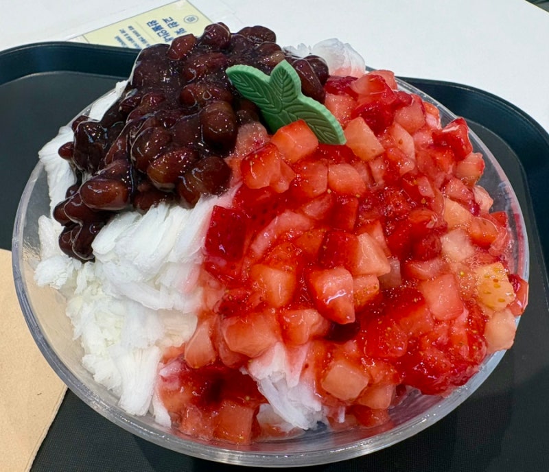 파리바게트 베리밤 팥빙수 후기 가격 칼로리 할인 꿀팁