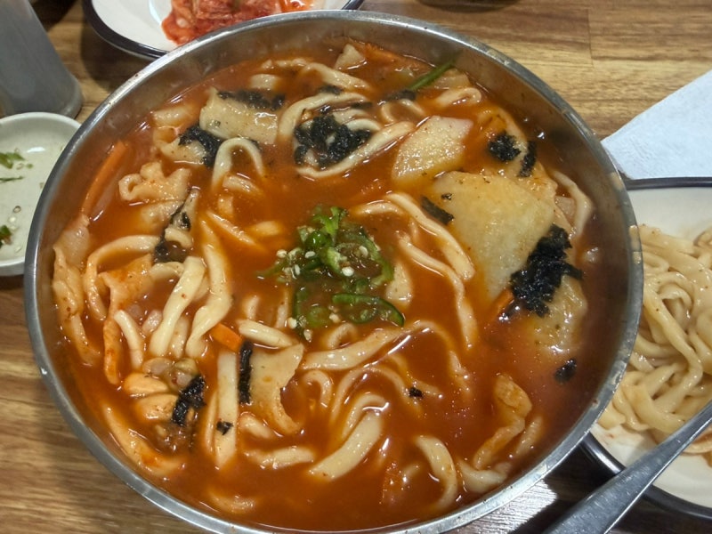 속초 교동 옛날수제비 시 부모님 웨이팅 소요 시간 주차 장소 꿀팁
