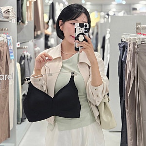 남자 여자 여름 코디 고민 끝! 무신사 스탠다드 홍대점에서 찾은 심리스브라, 반팔티 추천