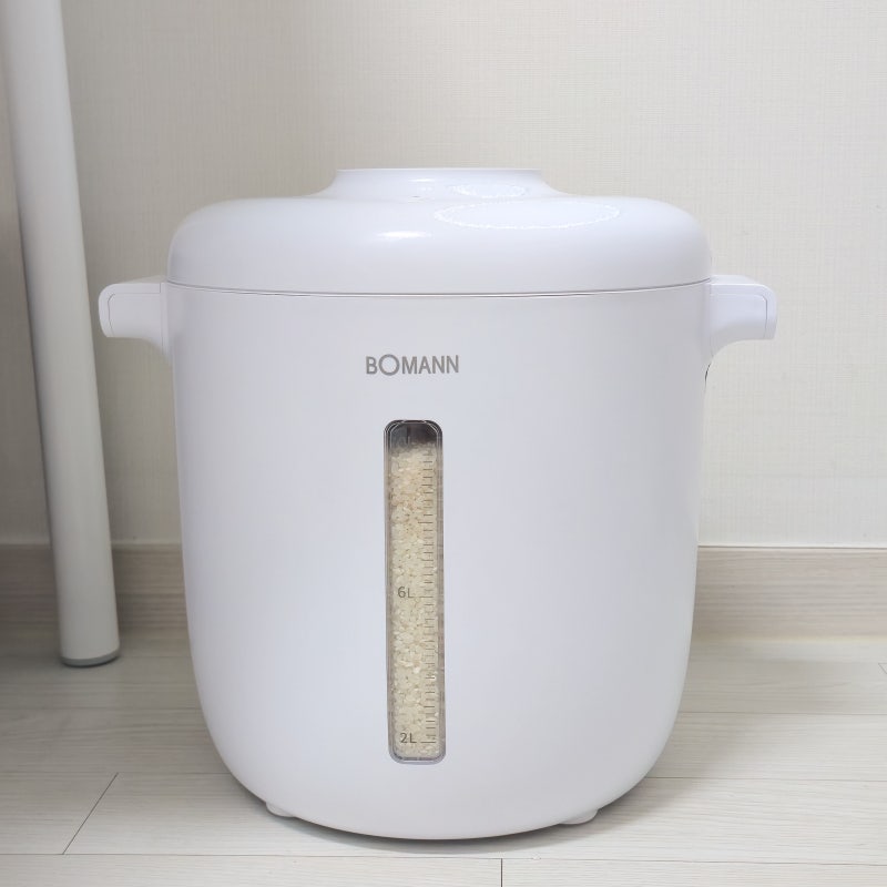진작 살걸, 쌀 보관이 편해지는 10kg 무선 진공 쌀통 추천