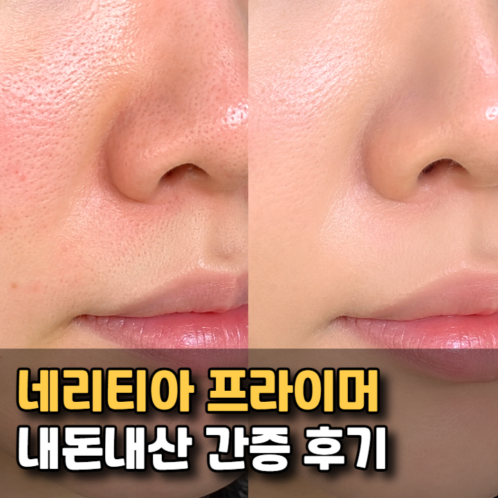 네리티아 프라이머 건성피부에 괜찮을까? 내돈내산 후기