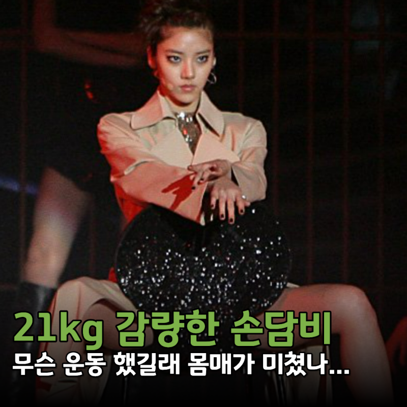 "미쳤어"로 유명한 손담비 "21kg 빼더니 진짜 몸매가 미쳤다" 무슨 운동했길래?