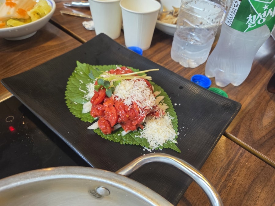 문수산 상황 삼계탕 사진 1