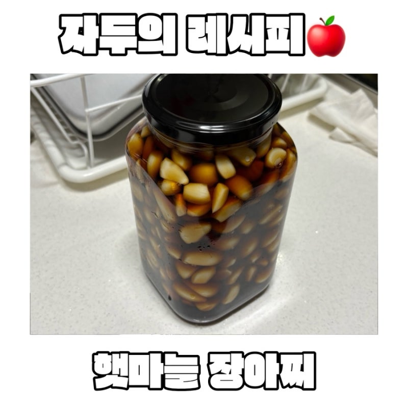 싱싱보따리 의성 햇 대서마늘로 담궈서 더욱 아삭하고 달큰한 햇마늘 장아찌 레시피