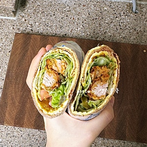 또띠아 샌드위치 만들기 꿀맛 소스 다이어트 닭가슴살 또띠아랩 통밀또띠아 요리