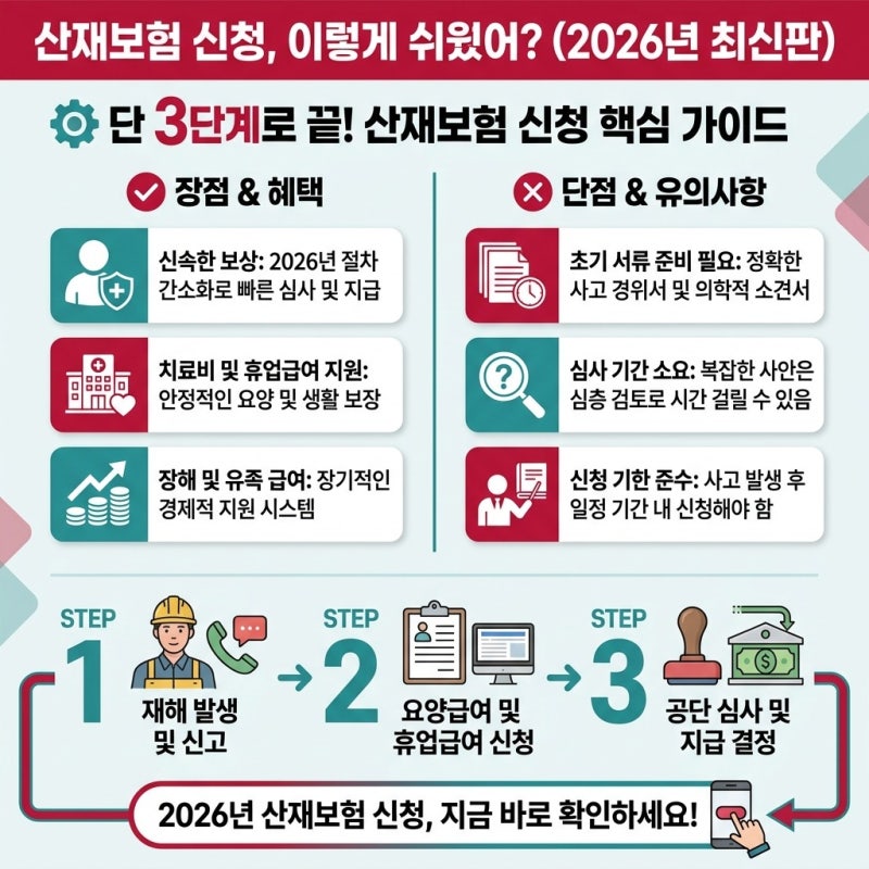 산재보험 신청방법, 회사 눈치 안 보고 혼자서도 가능할까? 직접 찾아본 절차