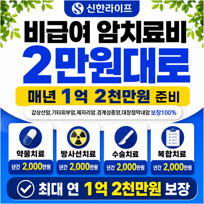 신한라이프 비급여 암주요치료비, 이슈가 된 이유!!