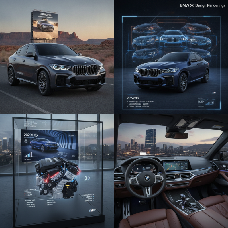 "X5 얼굴에 X2 뒤태?" 2027 BMW X6 풀체인지, 예상 디자인 논란 확산