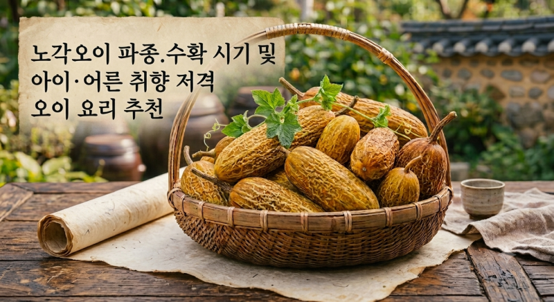 #126.노각오이 심는방법부터 수확시기까지! 일반오이 차이점 & 노각 요리 레시피