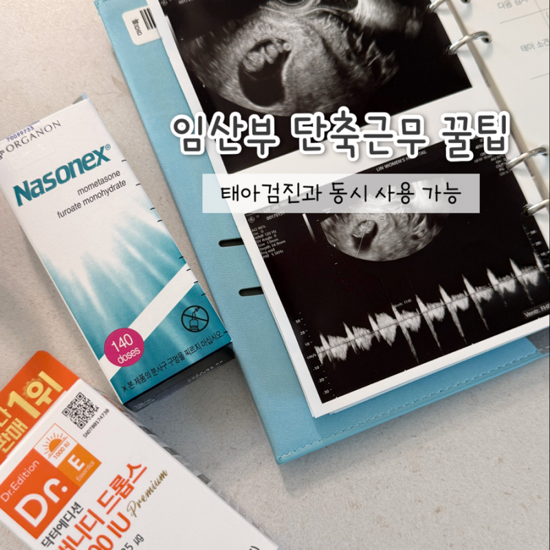 임신단축기간 임산부 태아검진휴가 증빙 신청방법 고위험산모진단서