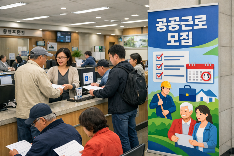 2026 성남시 공공근로 참여자 468명 모집! 신청기간·자격·급여 총정리