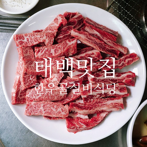 태백고기집 해랑열차 코스 태백한우골실비식당