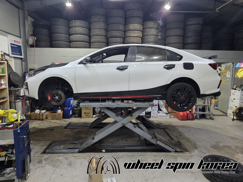 K3 GT 타이어 교체 가성비 끝판왕 하이그립 사일룬 R01 SPORT 235/40R18 장착 후기 (광명 휠스핀코리....