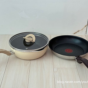 테팔 인덕션 티타늄 스테인리스 프라이팬 24cm | 테팔 원픽 냄비팬 22cm