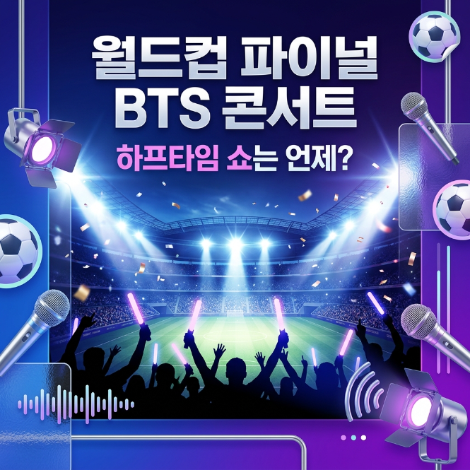 BTS 월드컵 하프타임쇼 어떤 노래 부를까? 공연 순서 예상 정리