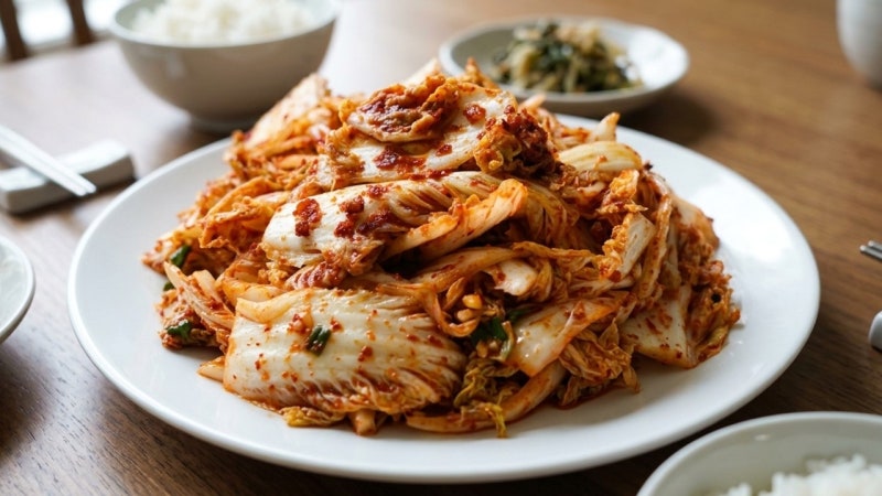 겉절이김치 이렇게 만들면 반찬가게 맛! 딱 30분 완성! 짜지 않고 아삭한 알배추 겉절이김치 ....