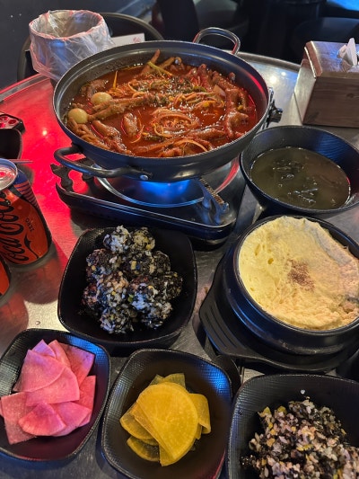 [수원/파장] 수원닭발 맛집 빵구네닭발에서 국물닭발세트 먹고왔어요!(커플세트)