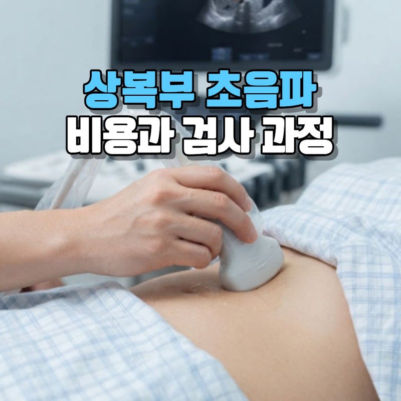 상복부 초음파 비용 얼마일까? 검사 대상과 진행 과정까지