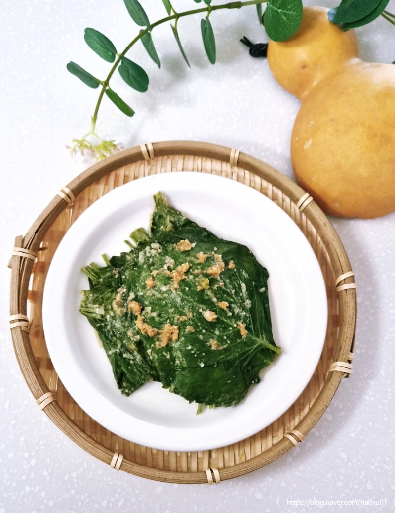 된장 깻잎찜 만드는법 깻잎조림 양념장 레시피 여름 반찬 요리
