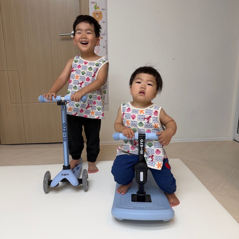 등원길 편해지는 형제킥보드 마이크로 락앤고 15개월 아기 선물 추천