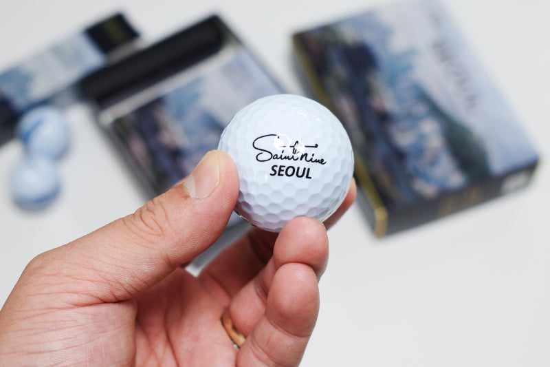 세인트나인 시티에디션 서울, 비거리와 감성을 모두 잡은 프리미엄 3피스 골프공 추천