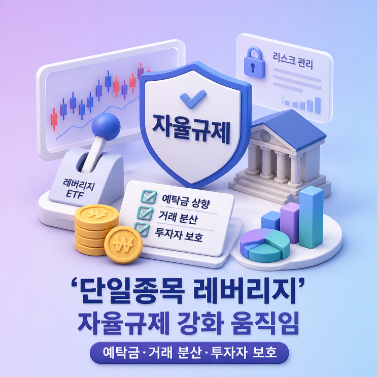 "<b>단일종목 레버리지</b>" <b>예탁금</b> 올린다니 직장인 반응이