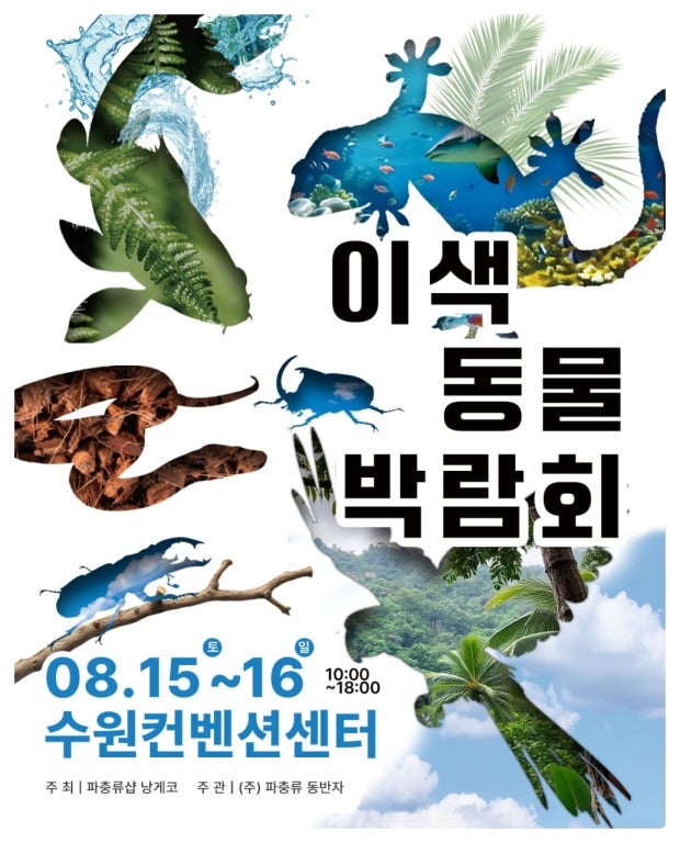 [수원 이색동물박람회] 2026 EAF(이색 동물 박람회 in 수원) 개최 정보 완벽 정리!