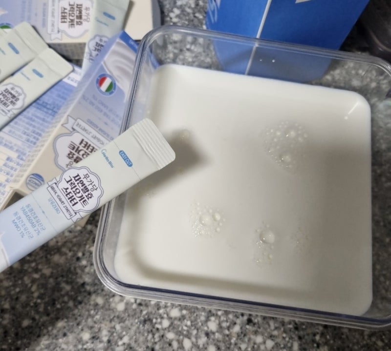 셀프 그릭요거트 만들기, 헬로바이오 무가당 자연발효 그릭요거트스타터