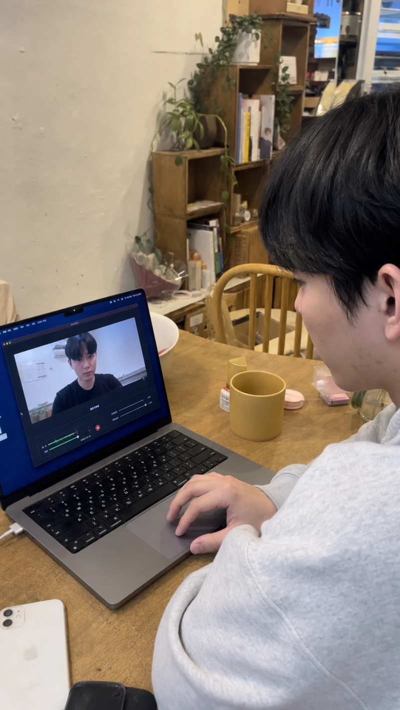 맥북 프로 M3 화면 기록 녹화, 얼굴은 빠지고 소리도 안 들릴 때 퀵타임 설정