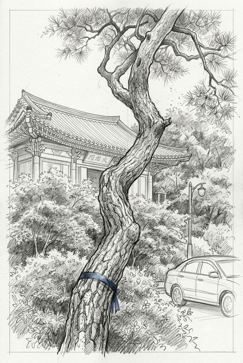 소나무 사진 1