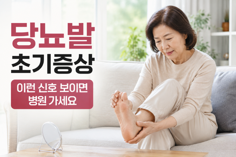 당뇨발 초기 증상부터 예방법까지 꼭 알아야 할 관리법