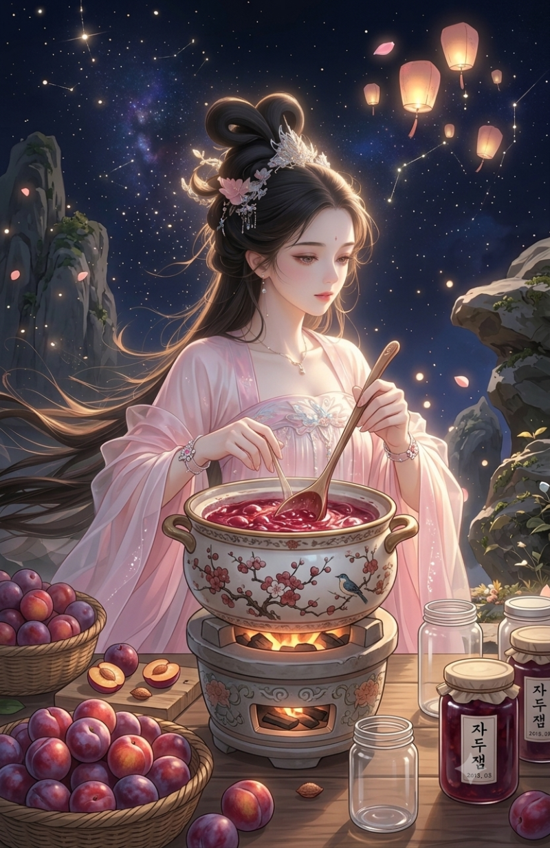 [요리이야기]푹 익은 자두가 들려준 이야기, 천연 핸드메이드 새콤달콤 자두잼 만들기