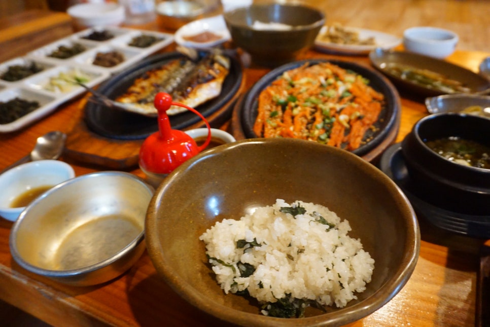 효담곤드레산채밥상 사진 3