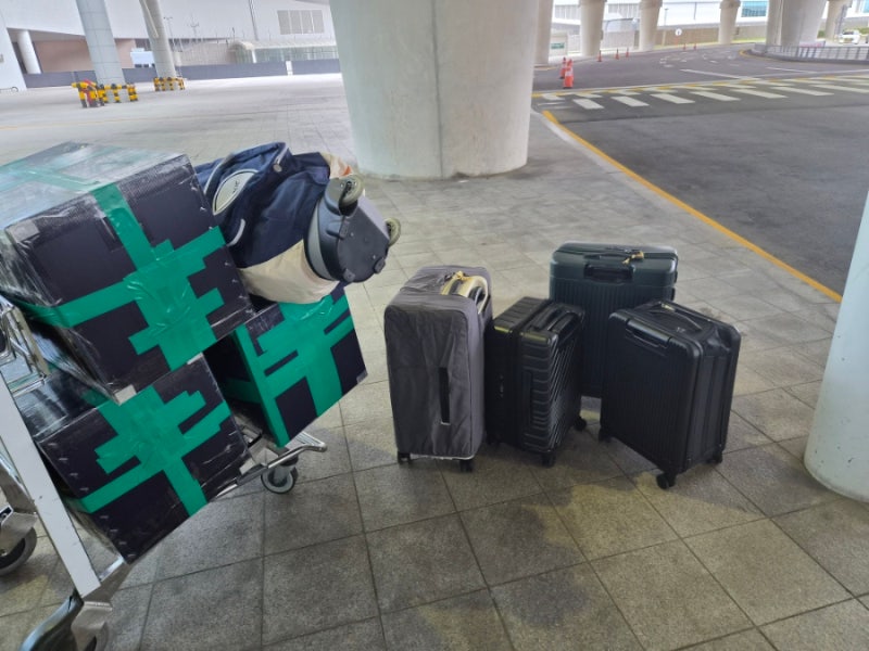 인천공항 2터미널 짐 보관 한진택배 위치 가격