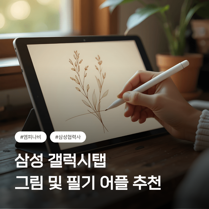 갤럭시탭 그림 어플 및 필기 앱 | 초보자용 활용법 추천