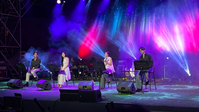 한여름밤의 콘서트 : 동해문화예술회관 야외공연장 후기 (DK, 장혜진, 이보람, 이창민 ) + DK 디....