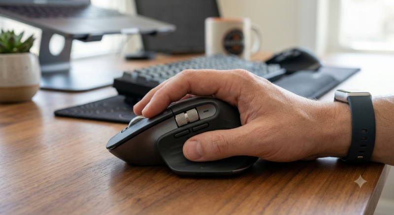 로지텍 MX Master 3S 6개월 실사용 후기: 손목 터널 증후군 예방과 작업 효율 극대화하는 커스텀 ....