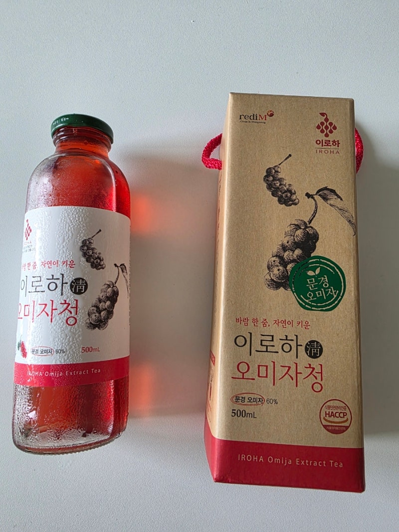 자연드림, 이로하 오미자청