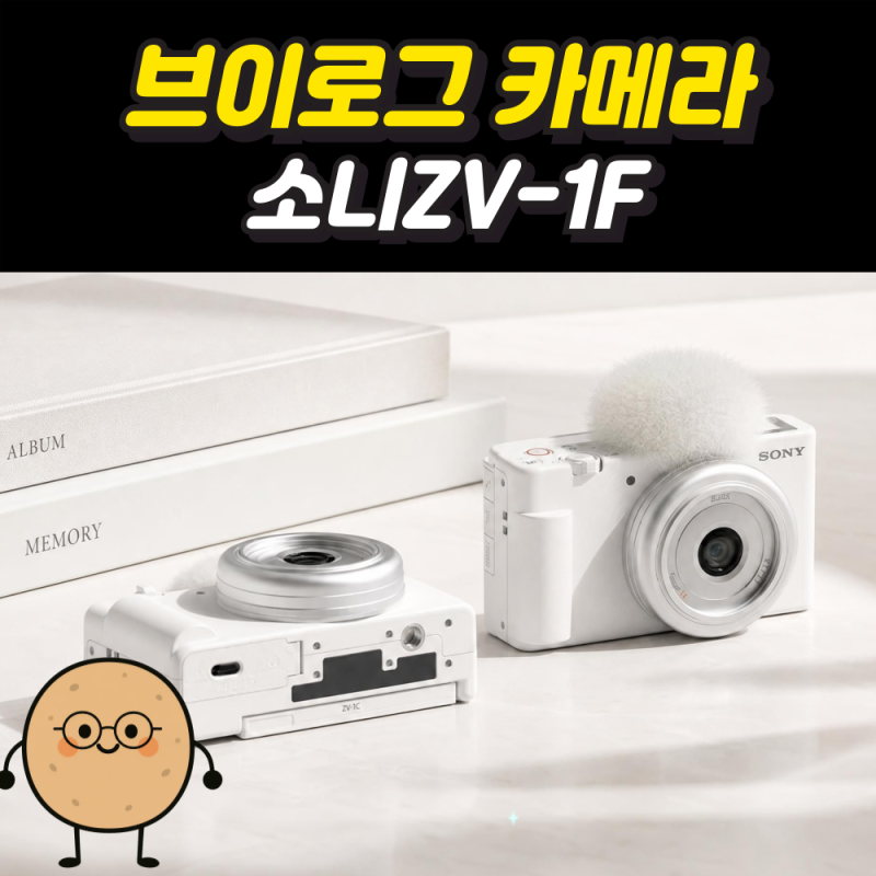 브이로그 입문템 고민 끝, 소니ZV-1F 장단점과 필수 액세서리 꿀조합
