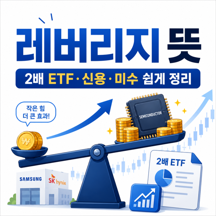 <b>레버리지</b> <b>뜻</b> 쉽게 정리... 삼성전자 2배 <b>ETF</b>가 뭐길래?