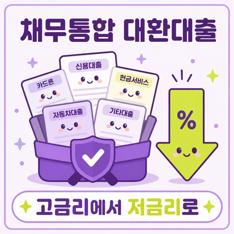 "이자만 연 20%" 채무통합 대환대출로 5%대 만드는 법