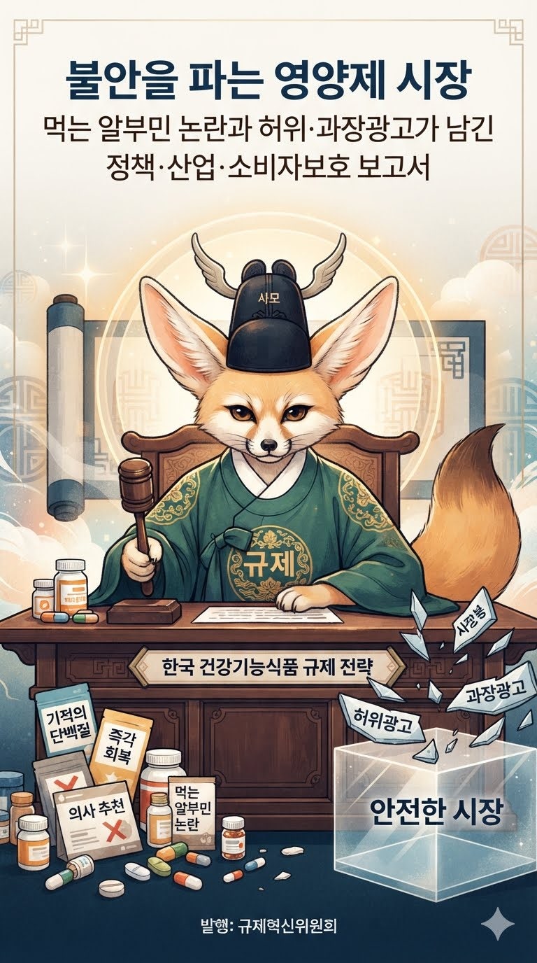 건강기능식품 ‘포비아 마케팅’의 실태와 규제 패러다임의 전환 보고서