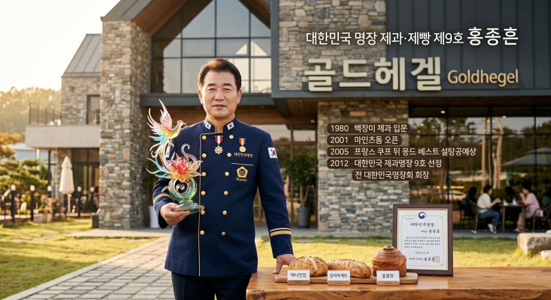 홍종흔베이커리, 제과명장 9호가 굽는 빵