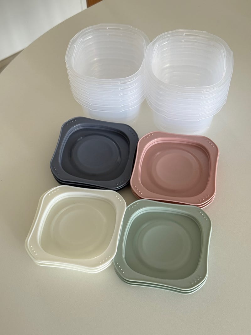 냉동밥 보관용기 후기 싱글만랩 전자렌지용 국산 300ml