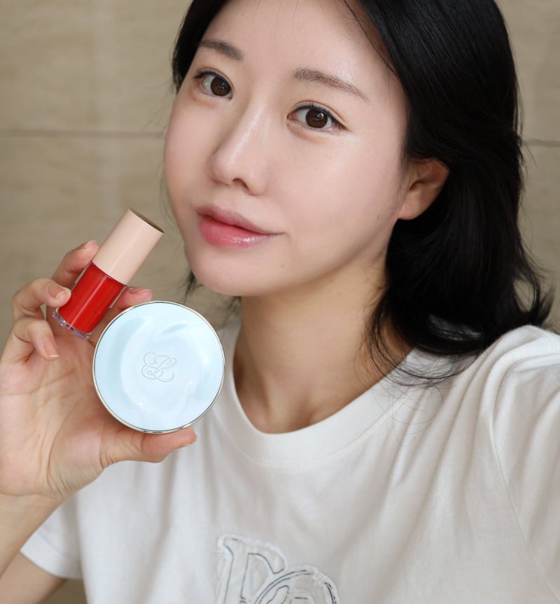 카카오톡 선물하기로 만나는 에스티 로더 더블 웨어 스킨 핏 쿠션 & 젤리 글로우 오일