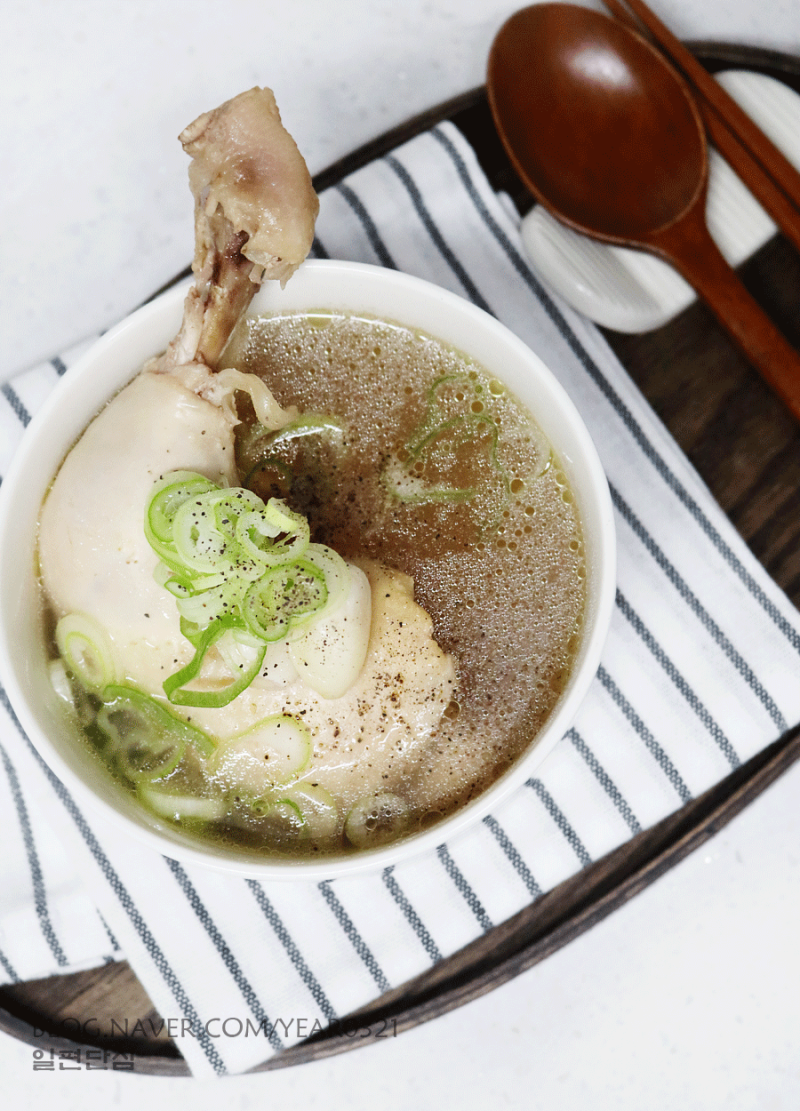 닭다리삼계탕 레시피, 집에서도 실패 없는 초복 보양식